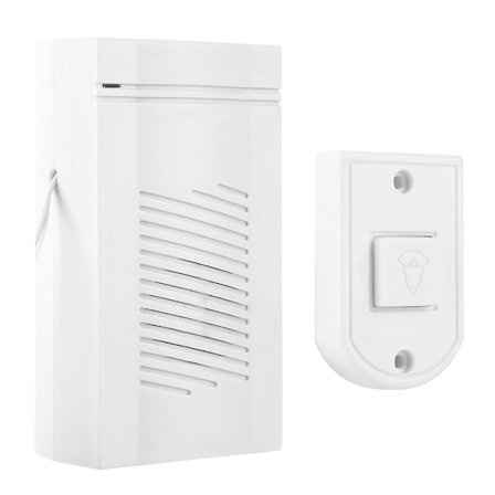 Ledningsdørklokke Skole Hospital Laboratorium Ringeklokke ABS Vægmonteret