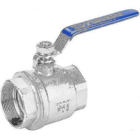 Kuleventiler 2" Dn50 WOG Hunn-gjenge Toveis Kuleventil 304 Rustfritt Stål Kuleventil med Håndtak