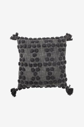 Bloomingville - Adiva Dynan - Grå - Prydnadskuddar & kuddfodral - Från Homeroom