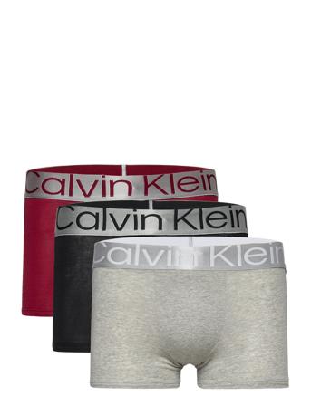 Trunk 3Pk Boksershorts Grå Calvin Klein*Betinget Tilbud