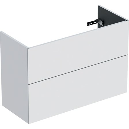 Ifö Elegant Underskap 2 skuffer, hvitmatt Bredde: 90 cm, Baderom