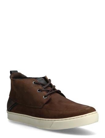 Karl Mid Nub M Låga Sneakers Brun Björn Borg