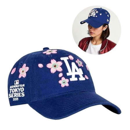 Takashi Murakami + mlb World Tour Tokyo Series 2025 Ny Dodgers Hatt