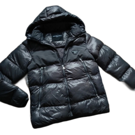 Svart pufferjacka från Alessandro