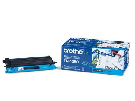 Brother TN135C - Høy ytelse - cyan - original - tonerpatron