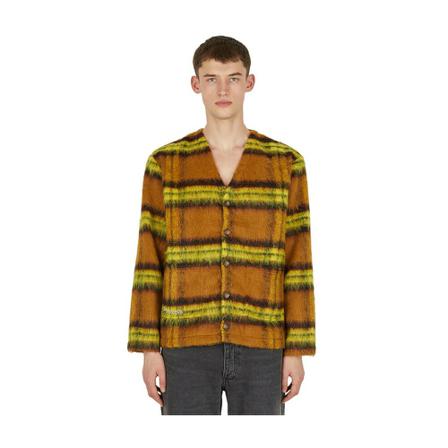 Pleasures, Knitwear Geel, Heren, Maat:M