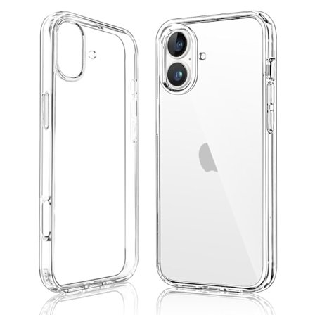 iPhone 16 Transparent TPU Skal
