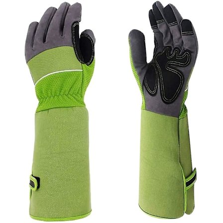 Håndværksmæssige Lange Havehandsker Til Kvinder, Tornsikre Havearbejdshandsker