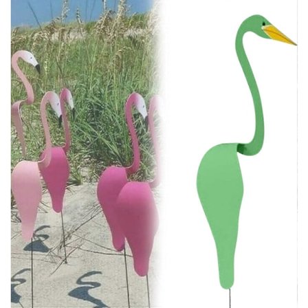 Florida Dansende Fugle Have Metal Kunst, Farverig Hvirvlende Fugl, Dynamisk og Finurlig Flamingo Vindspinder Have Skulptur