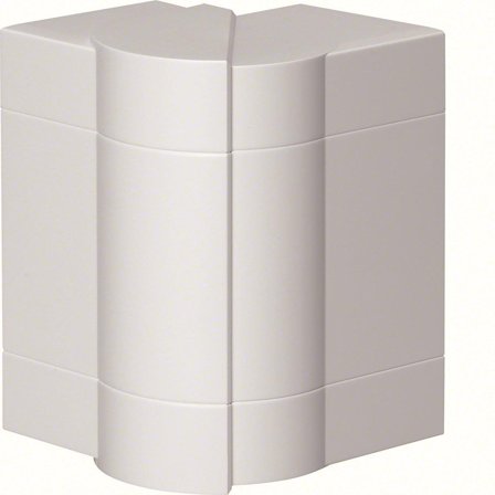 Hager BR651303H9016 Ytterhörn för fönsterbänkskanal, 68x130 mm, Installationsmaterial