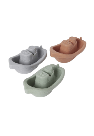 Koja Badleksak båt SIGGE, 3-pack Uteleksaker Blå ONESIZE