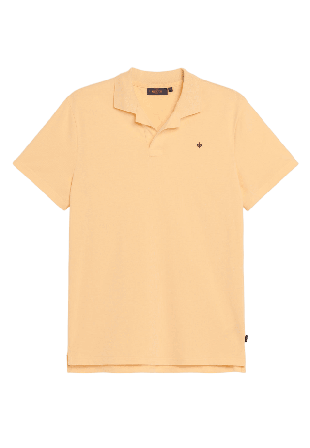 Morris Dylan Piqué Shirt T-shirts Herr Orange M