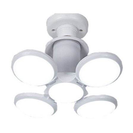 Jalkapallo taittuva UFO LED-polttimot Super Bright High Power5 Sheet Bulb 30W, opiskeluun makuuhuone ravintola ostoskeskus