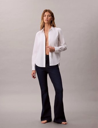 Calvin Klein Jeans High Rise Flare Blue Orbit - Blue - LG/28