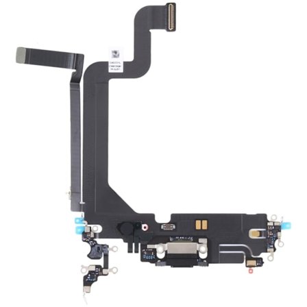iPhone 14 Pro Max Charging Port Flex Cable - Black