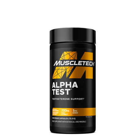 MuscleTech Musceltech Alpha Test, 120 caps