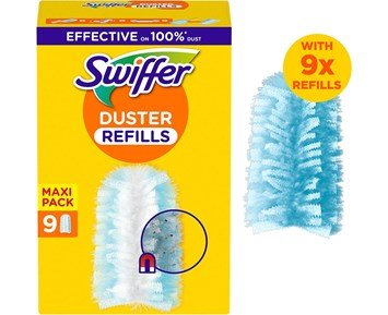 Swiffer Duster Refill 9 pcs - 9-pack refiller till Swiffer Duster dammvippa