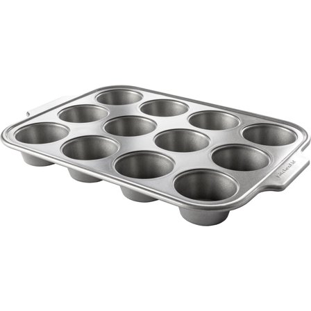 Kitchenaid Bakeware Muffinsform 12 stk' - 'Grå