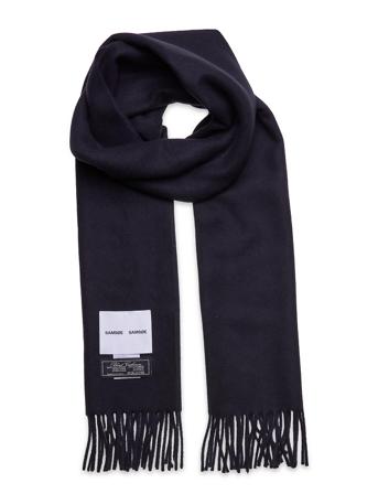 Efin Scarf 2862 Accessories Scarves Winter Scarves Blå Samsøe Samsøe