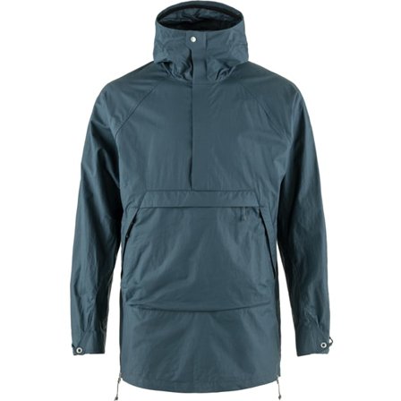 Fjällräven Men's Singi X-Anorak in Mountain Blue | Size: Small, Cotton