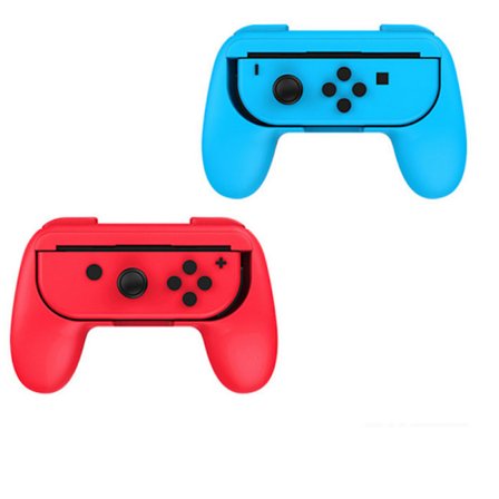 Set med 2 grepp (blå och röd) Kompatibel med Nintendo Switch&Swi