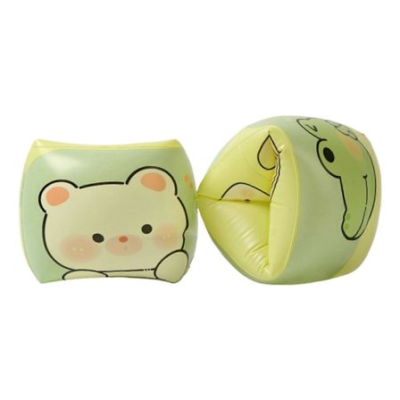 1 par armsvømmeringer Oppblåsbare armputer Svømmebånd Flytehylser Vannvinge for voksne barn gutter jenter