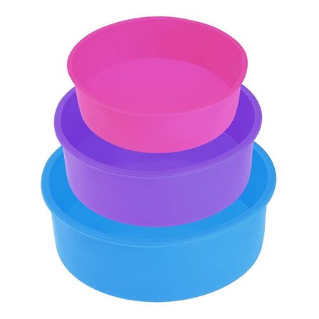 Silikonkakeform Rund Bakeform, Ikke-klebende Bakepanne