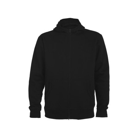 ROLY Hoodie zip Montblanc uni svart 3XL - Lyreco - Arbetskläder - Arbetströjor - Hoodies och luvtröjor