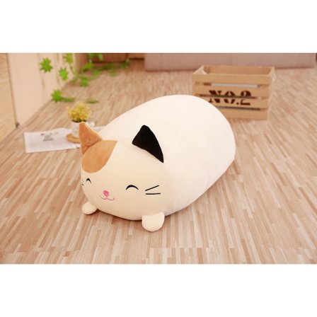 KZQ-Pet Katt Den Nya 30cm 40cm 50cm Squishmallows Plyschleksak Djur Kawaii Mjuk Stor Kudde 30 c 30 c