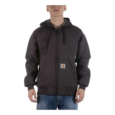 Carhartt Wip, Zip-throughs Grijs, Heren, Maat:M