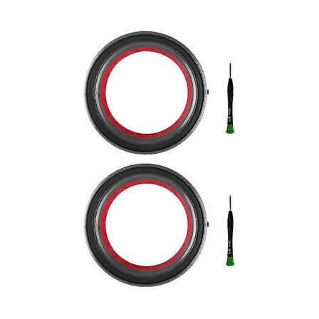 2 st För V12 V10 Slim Dammsugare Dammbehållare Topp Fast Tätningsring Ersättning Dammhink Filter