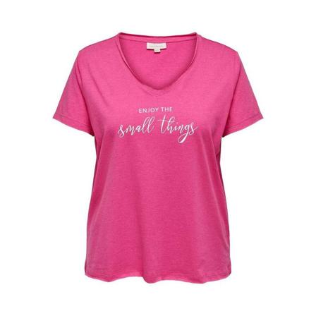 Only Carmakoma, T-Shirts Roze, Dames, Maat:5XL/6XL