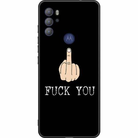 Motorola Moto G60s Svart Skal Fuck You