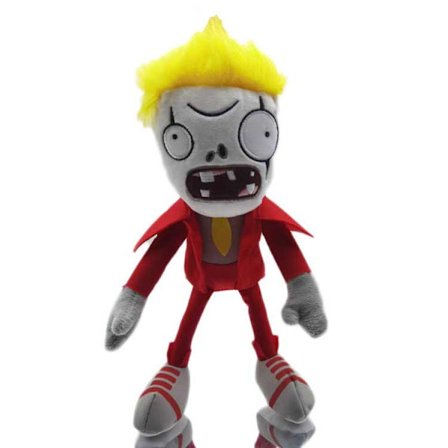 Växter vs Zombies Plysch Leksaker Gult hår zombie zombie