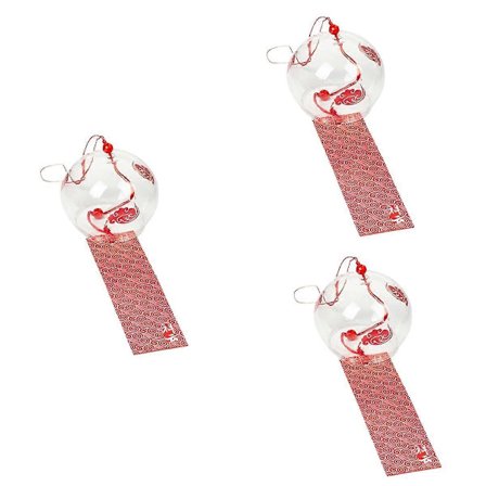 Japansk Vindspil Vedhæng Glas Cover Fødselsdagsgave Boligdekoration, Lykkebringende Skyer