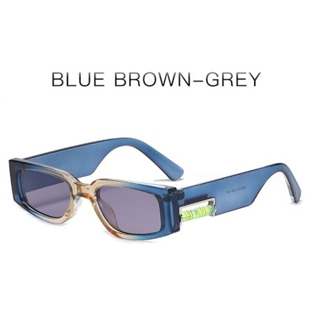 Suorakulmaiset Aurinkolasit Naisille Miehille Trendikkäät Retro 90-luvun Aurinkolasit Muodikkaat Vintage Kapeat Neliömäiset Kehykset Silmälasit