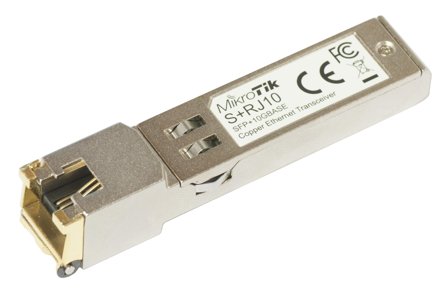 MikroTik S+RJ10 - SFP+ transceivermodul - 10Mb LAN, 100Mb LAN, GigE, 10 GigE, 5 GigE, 2.5 GigE