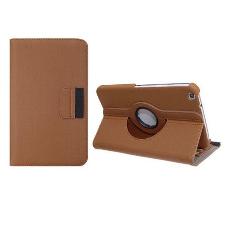 Denim Rotating Armour Fodral till Samsung Galaxy Tab 3 7.0 (Brun