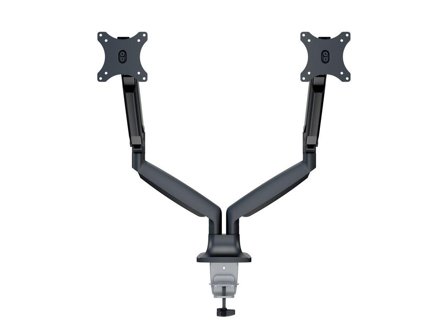 Multibrackets M Deskmount Spring Dual monteringssett - for 2 LCD-skjermer - svart