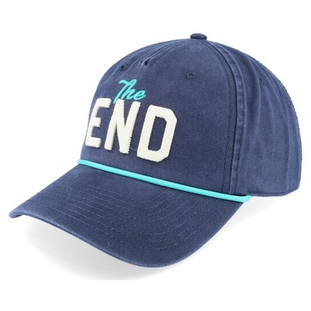 American Needle - Blå unconstructed Keps - Montauk Coast Navy Dad Cap @ Hatstore