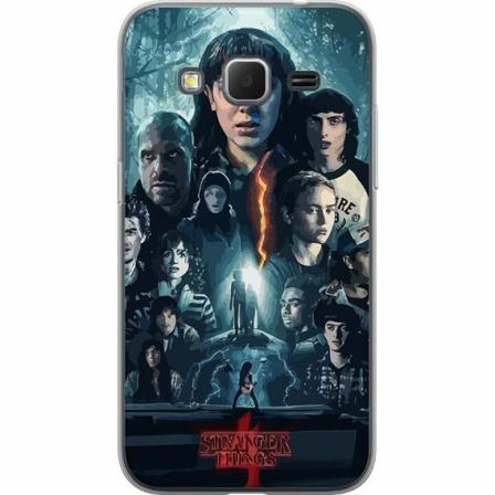 Samsung Galaxy Core Prime Genomskinligt Skal Stranger Things