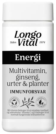 Longo Vital Multivitamin Energi 180 stk, Helse & Madvarer, Vitaminer, Multivitaminer