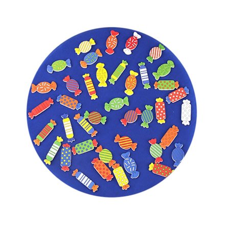 Matchende brætspil i træ, hukommelsesspil med slik, tidligt læringsspil til børn