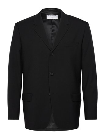 Filippa K Single Breasted Wool Blazer - Black - 48