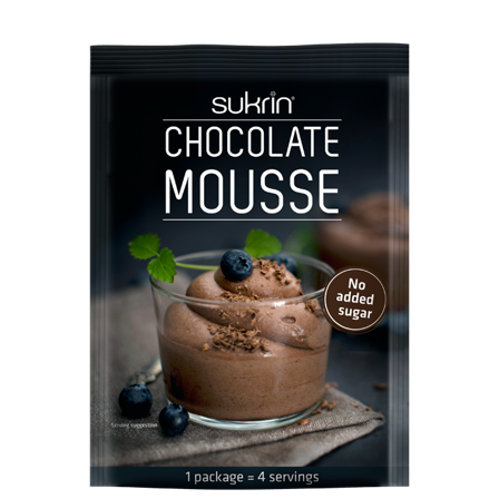 SUKRIN Sjokolademousse Sukkerfri 85 g