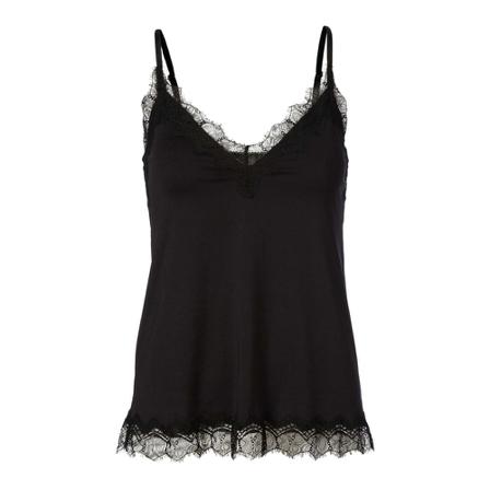 Rosemunde, Strap Top Zwart, Dames, Maat:XL