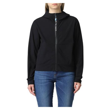 Save The Duck, Fleece Zwart, Dames, Maat:M