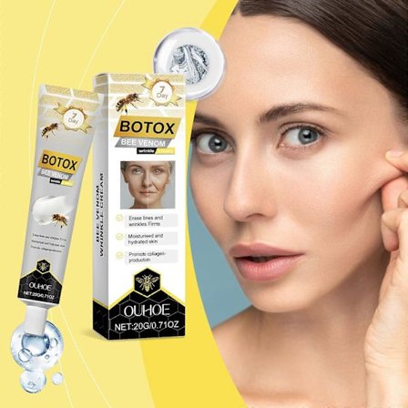 Botoxes Bee Venom Rynkborttagningskräm, Bee Venom Anti-rynk Uppstramande Kräm för Alla Hudtyper