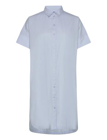 Slfblair 2/4 Short Shirt Dress Noos Selected Femme Blue