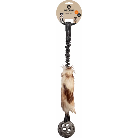Ozami Play-n-Tug Faux Fur with Ball 65 cm